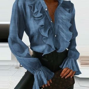 Denim dress shirt